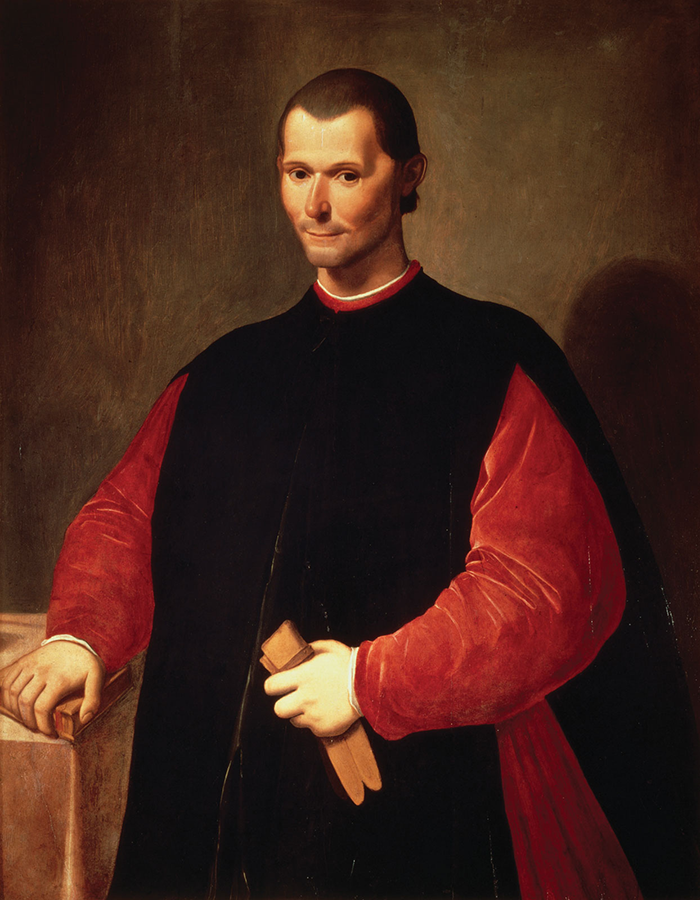 Portrait of Niccolò Machiavelli by Santi di TitoPortrait of Niccolò Machiavelli by Santi di Tito