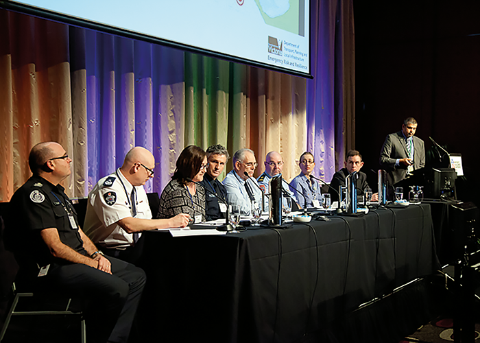 Chief offices panel discussion on current issues.