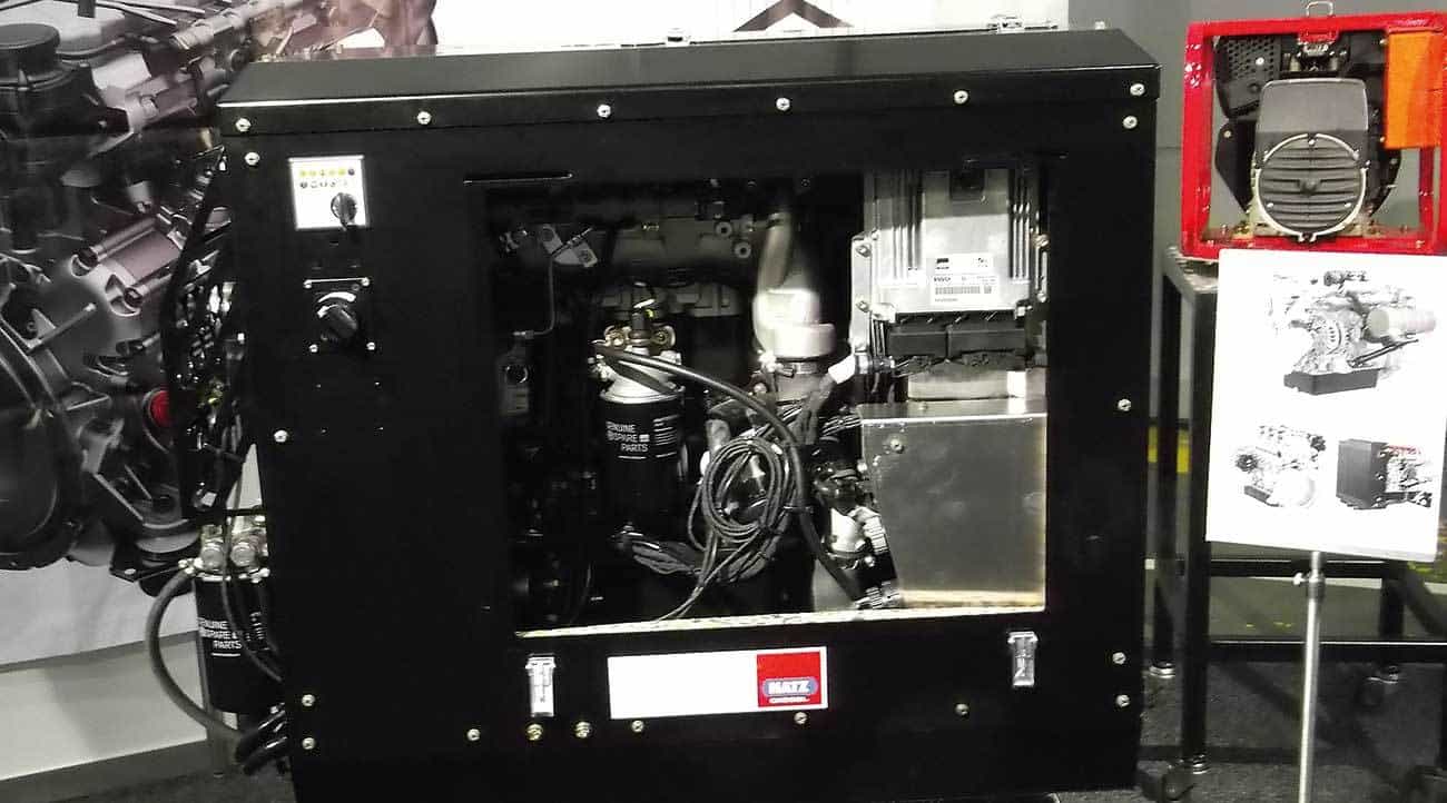 Hatz Diesel engines deliver exceptionally long service intervals.