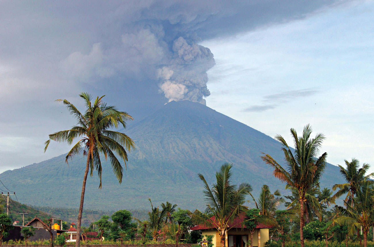 Crowdsourcing apps and 3D maps assisted emergency response when Mt Agung erupted in 2018.
