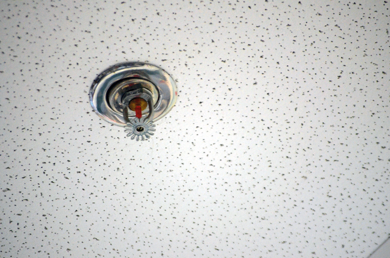 Typical sprinkler head. Images supplied by Author / Contributor
