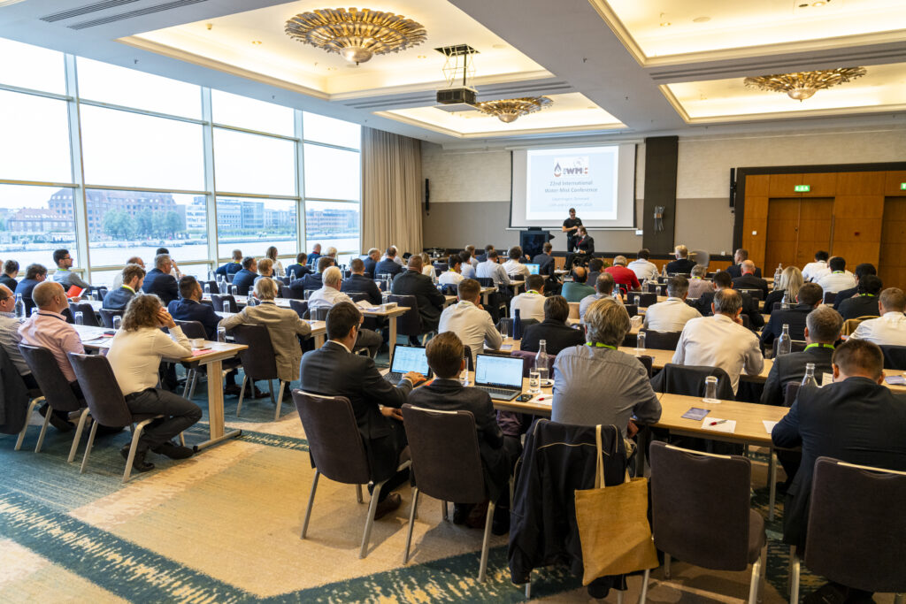 The IWMA Annual Conference is an excellent opportunity to learn about the latest developments in watermist systems and connect with key stakeholders in the industry. (Camilla Hyllerberg Photography, IWMA)